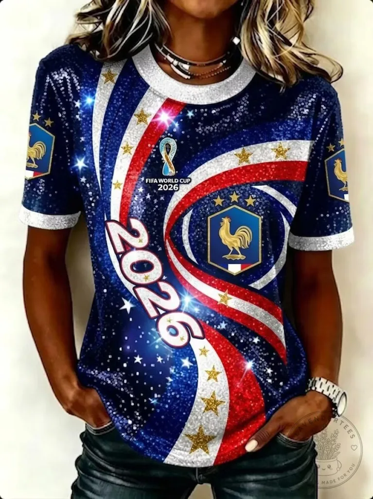 France Football FIFA World Cup 2026 Women's T-Shirt