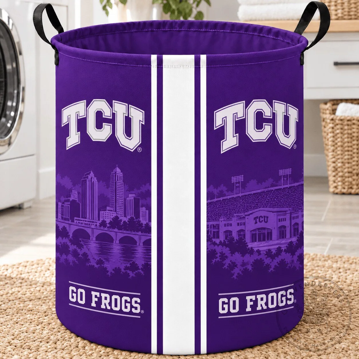 TCU Horned Frogs Football Fan Laundry Basket