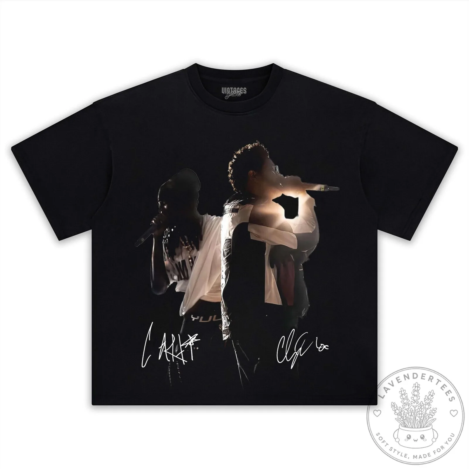 Playboi Carti and The Weeknd Concert Tour Black T-Shirt