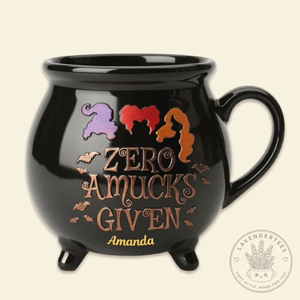 Hocus Pocus Zero Amucks Given Cauldron Coffee Mug Halloween Gift 10 Hocus Pocus Zero Amucks Given Cauldron Coffee Mug Halloween Gift