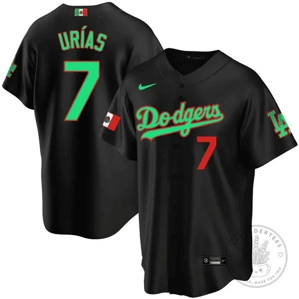 Los Angeles Dodgers Julio Urias Mexican Heritage Baseball Jersey