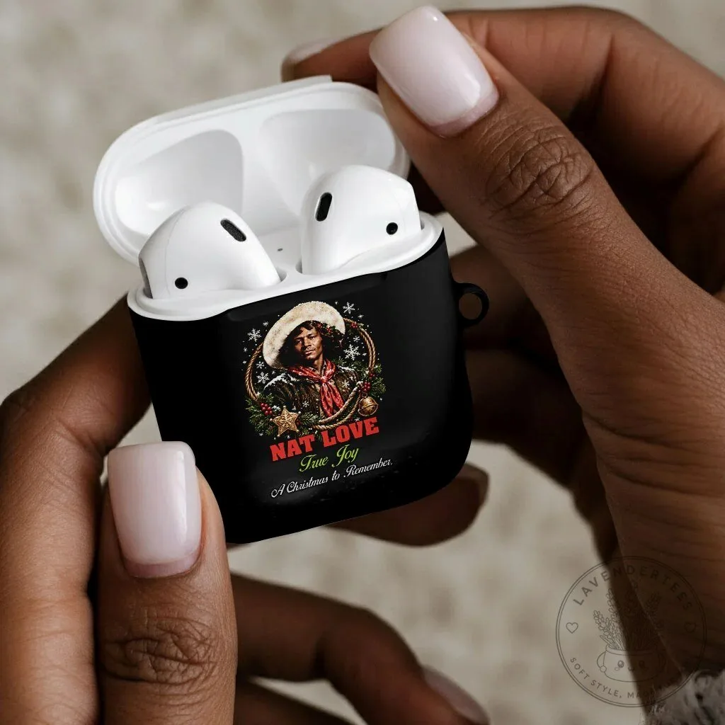 Nat Love Wild West Christmas Portrait Art AirPods Case 12 Nat Love Wild West Christmas Portrait Art AirPods Case
