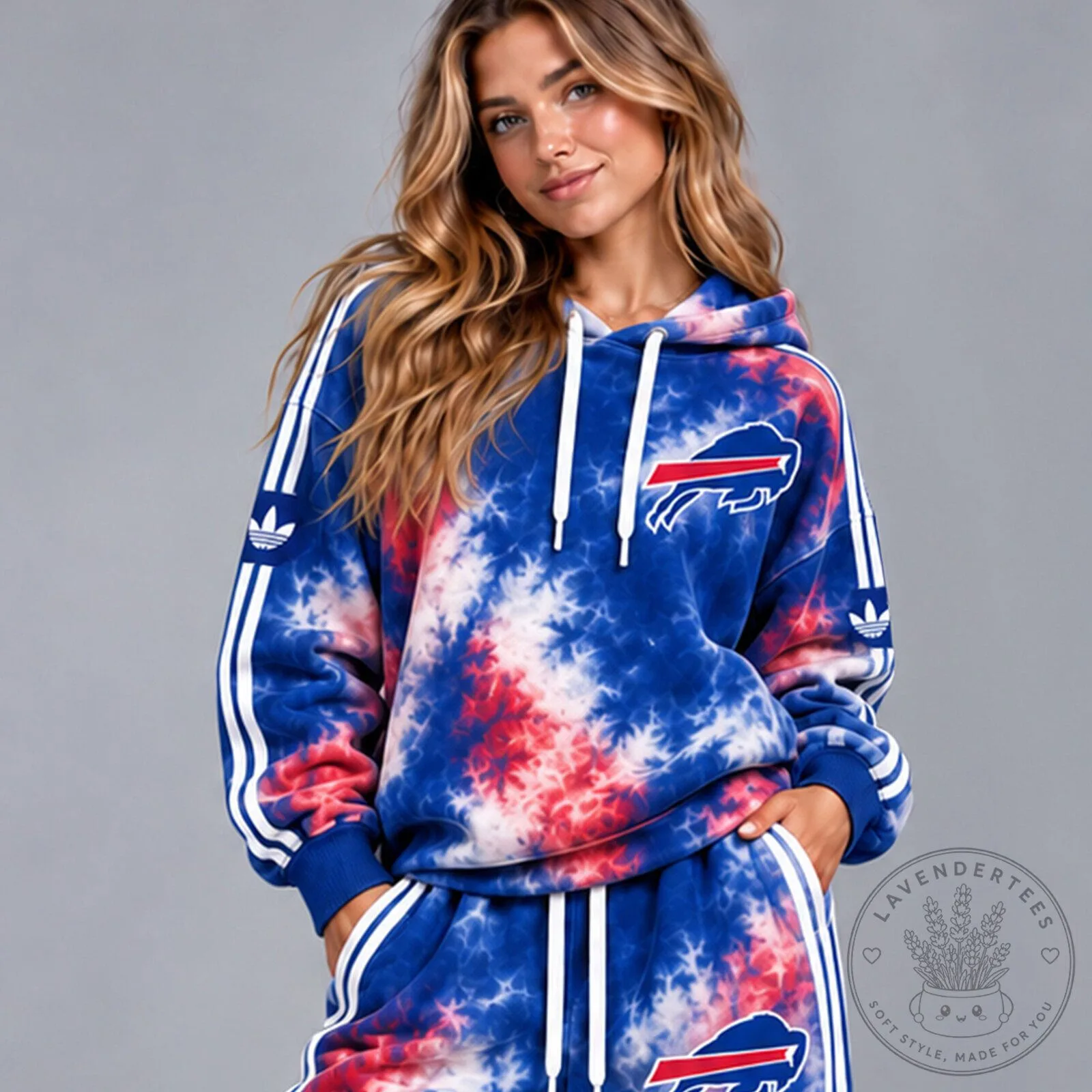 Buffalo Bills Tie-Dye Hoodie