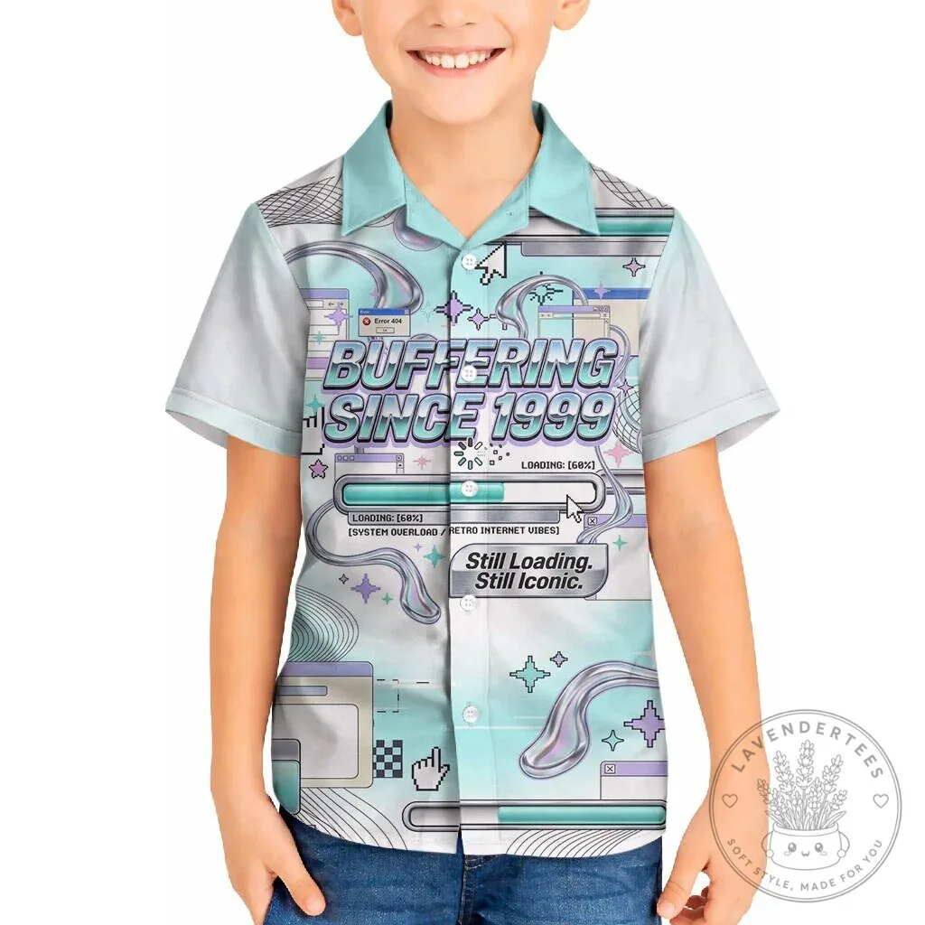 Buffering Since 1999 Retro Internet Vaporwave Hawaiian Shirt 14 Buffering Since 1999 Retro Internet Vaporwave Hawaiian Shirt