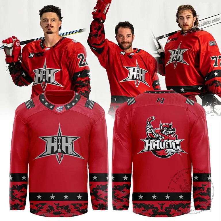 Huntsville Havoc Red Glare Limited Edition Hockey Jersey