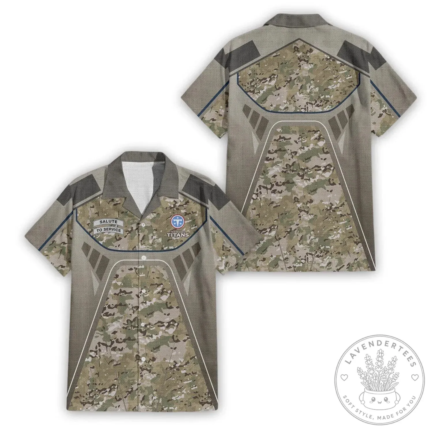 Premium Hawaiian Shirt in Camouflage for Tennessee Titans Salute To Service 6 Premium Hawaiian Shirt in Camouflage for Tennessee Titans Salute To Service