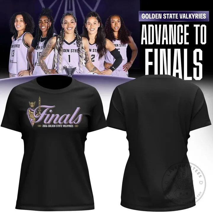 Golden State Valkyries 2026 WNBA Finals Black Women's Basketball T-Shirt 1 Golden State Valkyries 2026 WNBA Finals Black Women's Basketball T-Shirt
