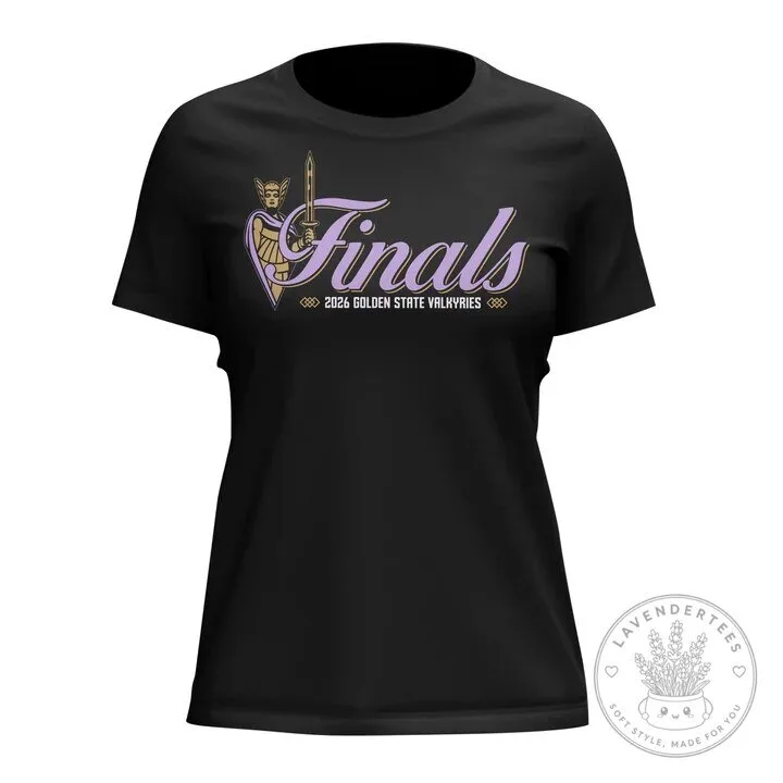 Golden State Valkyries 2026 WNBA Finals Black Women's Basketball T-Shirt 8 Golden State Valkyries 2026 WNBA Finals Black Women