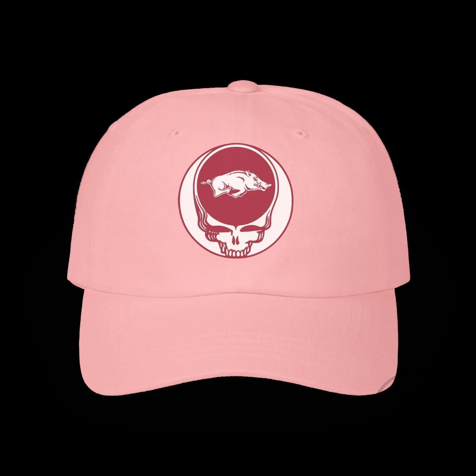 Arkansas Razorbacks Grateful Dead Steal Your Face Cap Hat 11 Arkansas Razorbacks Grateful Dead Steal Your Face Cap Hat