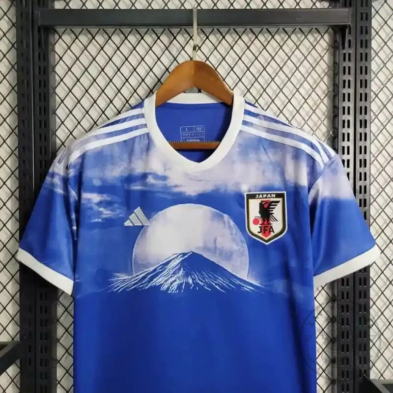 Japan National Football Team 2023 Special Edition Blue Soccer Jersey 14 Japan National Football Team 2023 Special Edition Blue Soccer Jersey