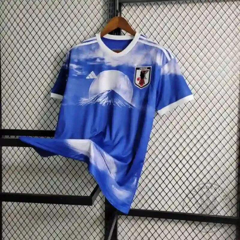 Japan National Football Team 2023 Special Edition Blue Soccer Jersey 15 Japan National Football Team 2023 Special Edition Blue Soccer Jersey